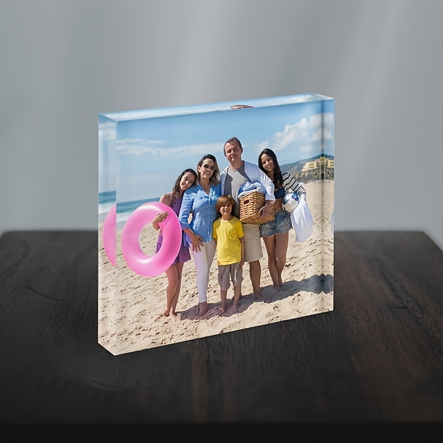Photo Acrylic Block - 1 pièce, photo personnalisée, cadeau personnalisé