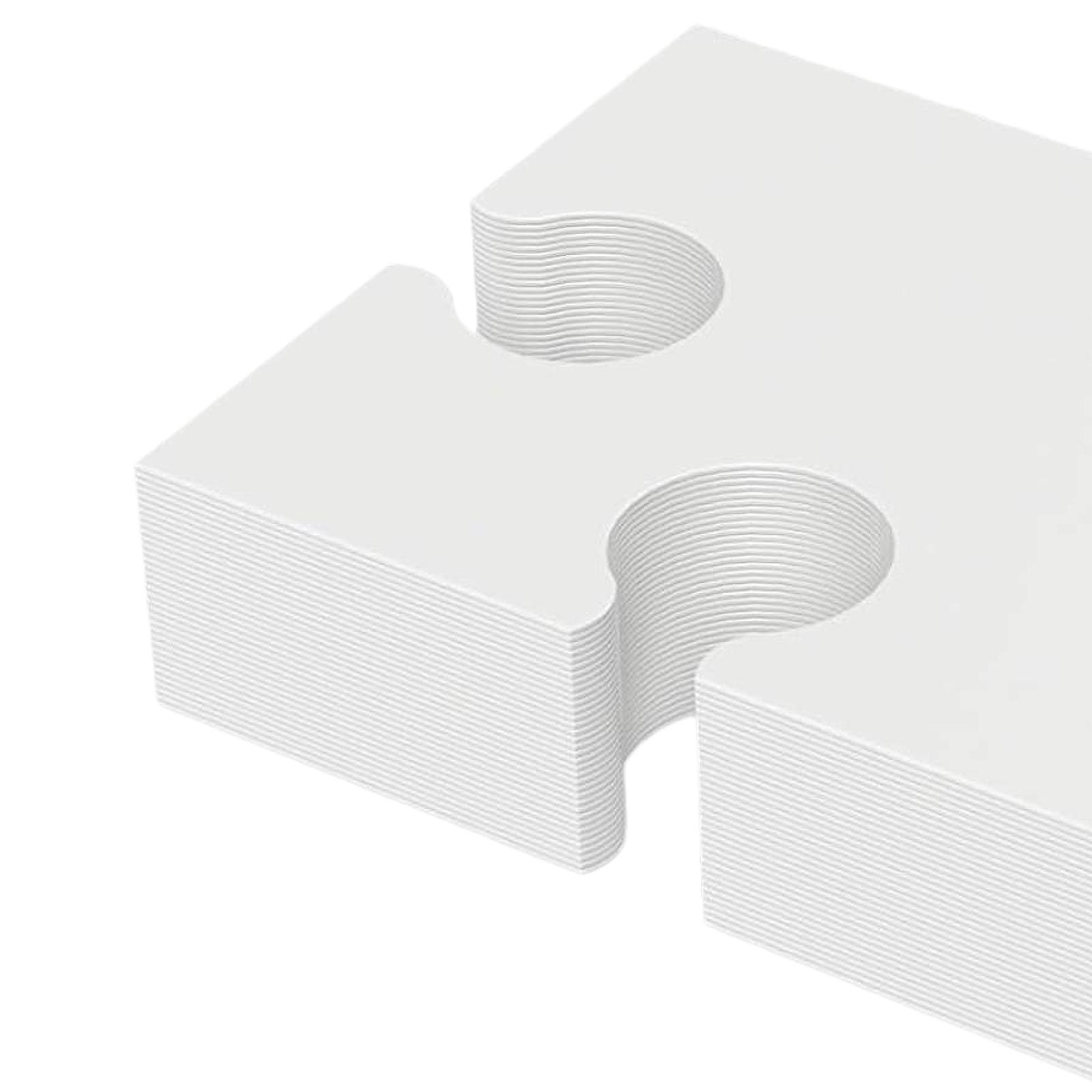 Puzzle Blank White - 30 Pièces de puzzle vierges en