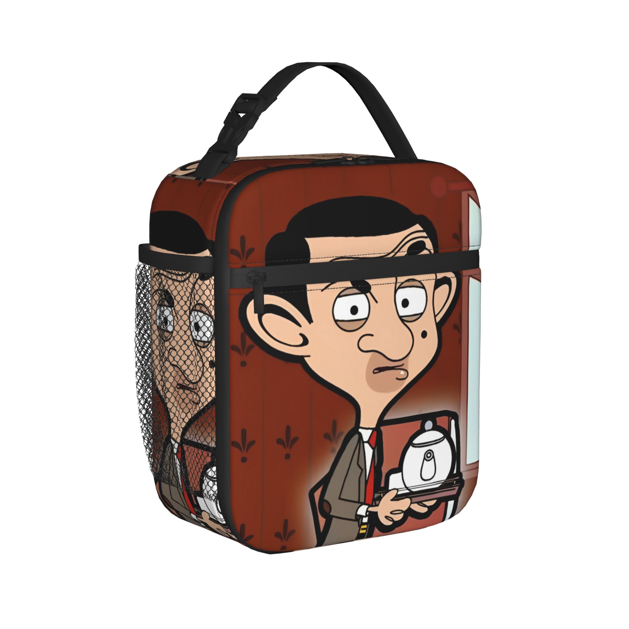 Tote Bag Sublimation - Mr Bean Sacs à lunch isothermes,