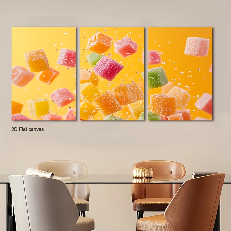Canvas Wrap Ready - Toile sans cadre 3 pièces -