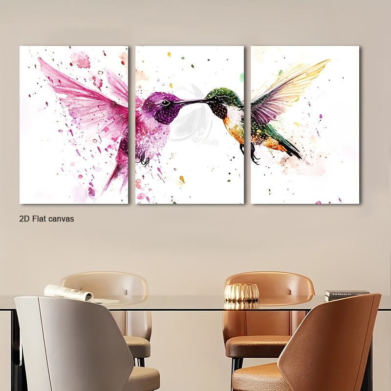 Canvas Wrap Ready - Toile sans cadre 3 pièces, art