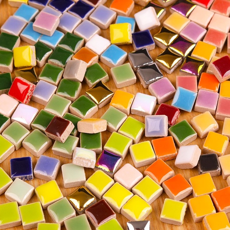 Ceramic Tile Blank - 100g de carreaux de mosaïque en