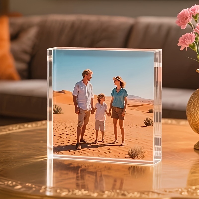 1 pièce, photo personnalisée,  - Photo Acrylic Block avis et prix