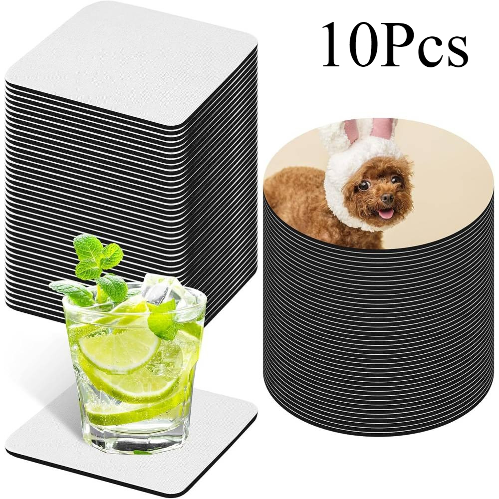 Ensemble en vrac de sous-verre - Coaster Sublimation Blank avis et prix