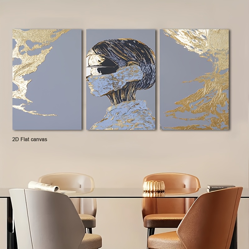 Toile sans cadre 3 pièces - Ar - Canvas Wrap Ready avis et prix