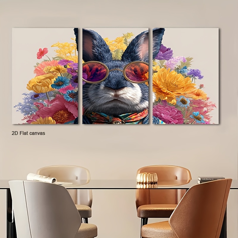 Toile sans cadre 3 pièces - Ro - Canvas Wrap Ready avis et prix