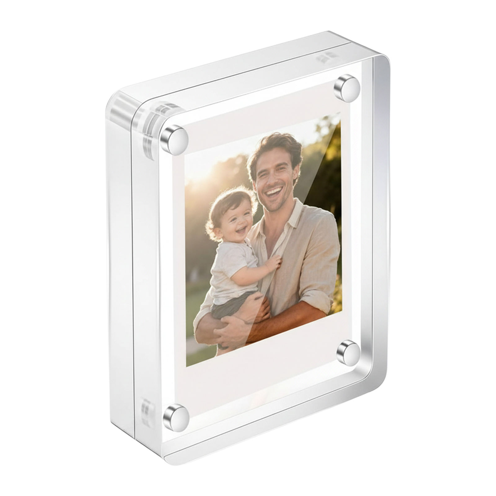 Cadre photo magnétique en acry - Photo Acrylic Block avis et prix