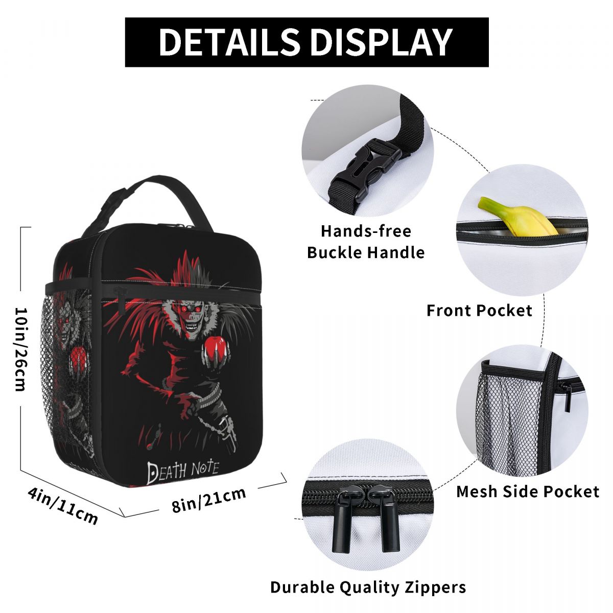 Sac à déjeuner isotherme Anime - Tote Bag Sublimation avis et prix