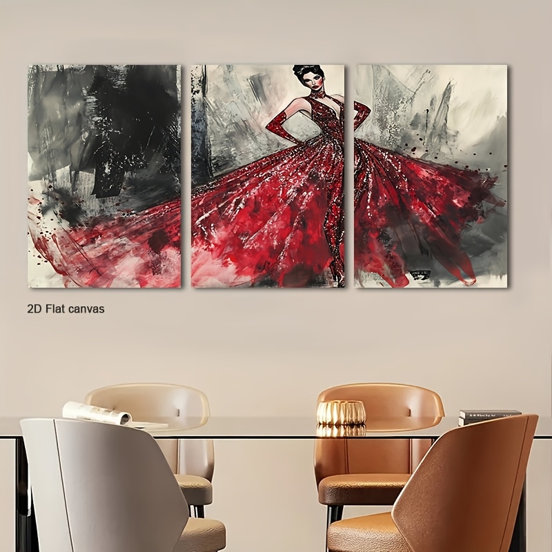 Toile sans cadre 3 pièces, rob - Canvas Wrap Ready avis et prix